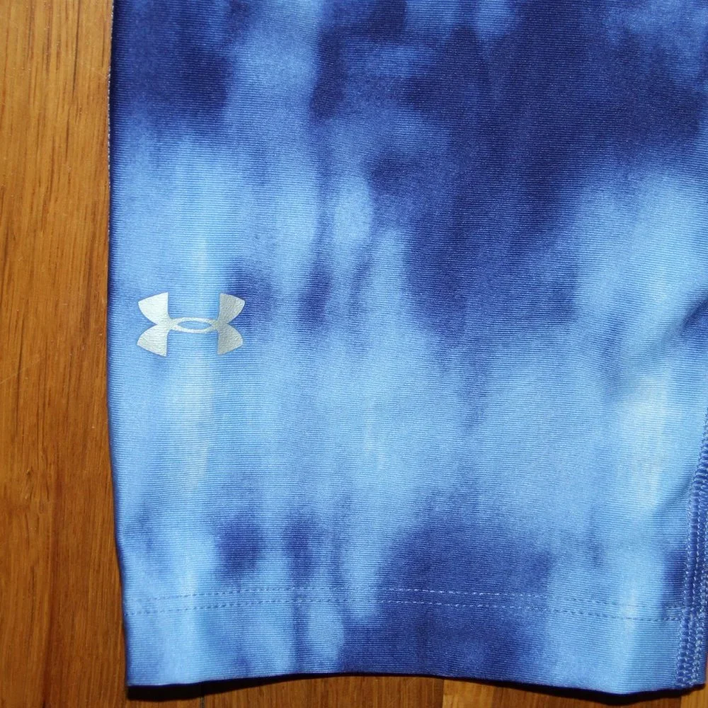 Under Armour HeatGear Printed Capri Leggings Womens L